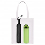 Подарочный набор Levante, салатовый (зонт, спортбутылка, шоппер)