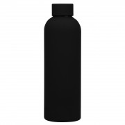 Термобутылка вакуумная герметичная Prima, черная
